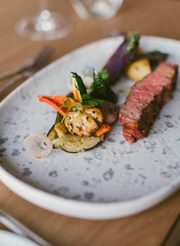 Hotel Reiters Supreme - Steak with vegetable variation